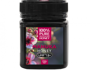 100%PureNZ 마누카꿀 UMF15+ 250g