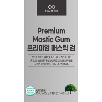 프리미엄 매스틱 검 (1박스 180정)
